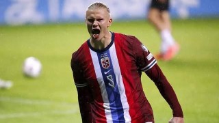 半岛体育-5射2传！哈兰德国家队一战造俱乐部2倍数据 比在曼城踢得更舒服