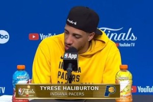 哈利伯顿：只要我能走我就会出战；对雷霆出现22失误就是灾难